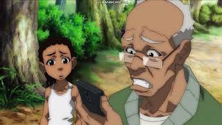 The Boondocks Season 4 Grandad vs Stinkmeaner The Clone War Second Fight [upl. by Maleeny690]