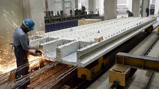 They Hide Styrofoam Inside Process of Making Light Weight Concrete Slab for Modern Buildings [upl. by Namar353]