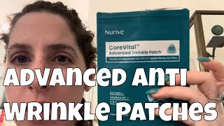 Trying out Wrinkle Patch by Nurive for the first time [upl. by Shelba912]