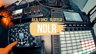 Second jam with the NDLR  akaiforce blofeld [upl. by Diandra23]