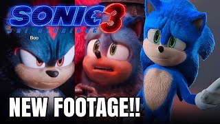 NEW Sonic Movie 3 OFFICIAL FOOTAGE [upl. by Norac582]