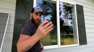 How to Remove Hard Water Spots From Windows Traditional Window Cleaning [upl. by Hovey]