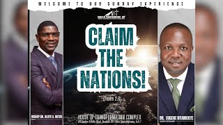 CLAIM THE NATIONS  PSTEUGENE NYAMEKYE  23TH JUNE 2024 [upl. by Acirederf]