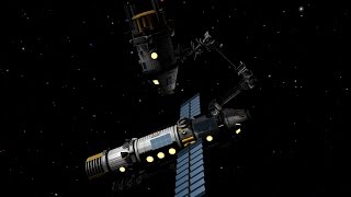 KSP  Modern Robotic Arm Grapling and Docking  First Experiment at Teststation [upl. by Fabozzi]