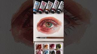 Eye Watercolor Painting । art painting watercolorpainting eyedrawing [upl. by Notnil]