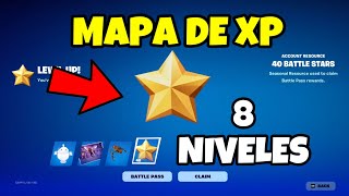 MAPA DE XP AFK ROTÍSIMO COMO SUBIR RÁPIDO DE NIVEL en FORTNITE TEMPORADA 4 CAPÍTULO 5 ÚLTIMO MAPA [upl. by Enyar286]