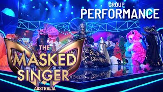 Final Group Performance  The Masked Singer Australia [upl. by Germann326]