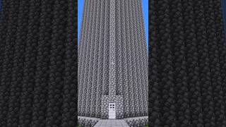 Tallest Cobblestone Tower 😱 shorts [upl. by Mudenihc]