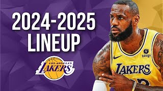 Los Angeles Lakers 20242025 Updated Roster [upl. by Elawalo]