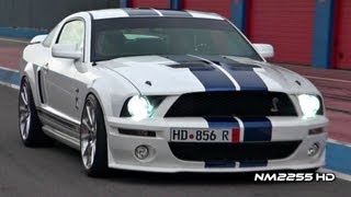 Modified Shelby Mustang GT500 INSANE SOUND on Track [upl. by Mashe]