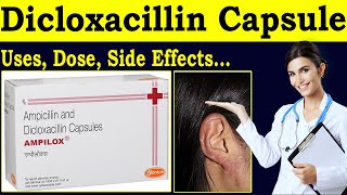 Dicloxacillin capsules 250 mg  ampilox capsule 500 mg  Dicloxacillin 500 mg  uses side effects [upl. by Alpert784]