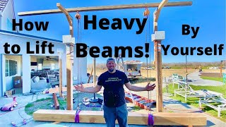 How To Lift Heavy Beams by Yourself [upl. by Airamahs598]