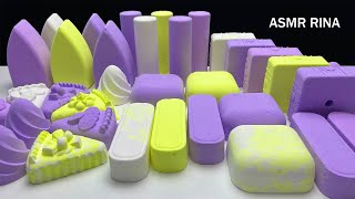 ASMR baking soda crunchy neon  purple [upl. by Beryl]