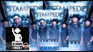 STAMPEDE  TEJANO MEDLEY MIX CD DESPERTANDO CAMINOS BY DJ JUNIOR MIXER [upl. by O'Dell380]