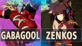 GBVSR🔥GABAGOOL Ladiva Vs Zenkos Nier🔥 High Level Gameplay [upl. by Annaxor]