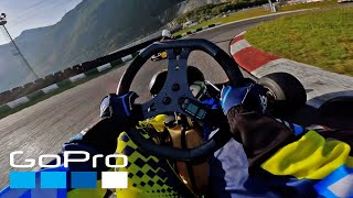 GoPro AllOut Go Kart Racing POV [upl. by Siraved]