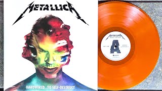 Metallica  Hardwired To SelfDestruct  Flame Orange Vinyl Unboxing [upl. by Auric]