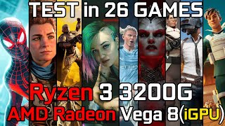 Ryzen 3 3200G with AMD Radeon Vega 8 Graphics  Test in 26 Games in 2024  Ryzen 3 3200G Gaming [upl. by Seraphim]