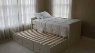 Ikea Trundle Bed [upl. by Esther582]