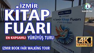 İzmir Kitap Fuarı Yürüyüş Turu  Ekim 2024  4K [upl. by Erek]