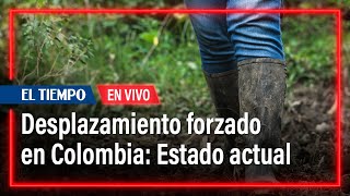 Estado actual del desplazamiento forzado en Colombia  El Tiempo [upl. by Leftwich]