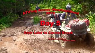 Day 5 ATVing Across Newfoundland 2019 [upl. by Anavrin435]