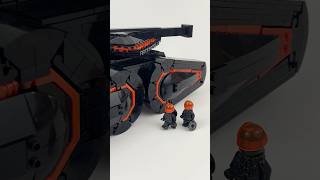 Showing of the lighting effects in the TRON Tank MOC 🤩 lego tron legomoc [upl. by Atteras526]