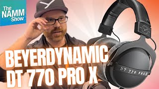 First Look at Beyerdynamics DT 770 Pro X Limited Edition Studio Headphones from NAMM 2024 [upl. by Dajma]