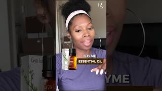 Thyme Essential Oil for Hair Growth haircare hair hairgrowth [upl. by Holle]