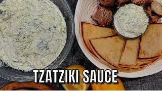 Easy Greek Tzatziki Sauce [upl. by Nittirb461]