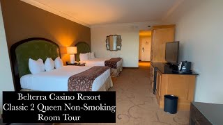 Belterra Casino Resort  Classic 2 Queen NonSmoking Room Tour  Florence Indiana  Boyd Gaming [upl. by Mandler]