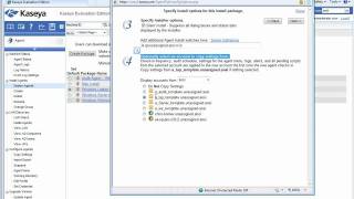 Starting With Kaseya K2  Deployment Packages [upl. by Ogires809]