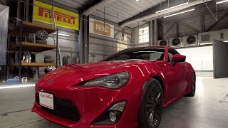 【CSR2】TOYOTA 86 shift amp tune for 12449 [upl. by Engdahl380]