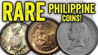 SUPER VALUABLE PHILIPPINE COINS WORTH BIG MONEY  WORLD COINS TO LOOK FOR IN YOUR COIN COLLECTION [upl. by Danby]