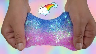 🌈Regenbogen Konfetti Schleim selber machen 😍 GEWINNSPIEL 2 Missnice [upl. by Casteel314]