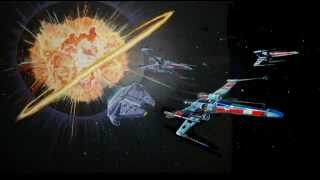 Star Wars Death Star Explosion sound effects [upl. by Inaffets]