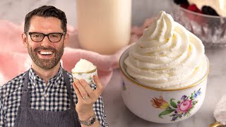 How to Make Whipped Cream  Easy and Amazing [upl. by Mairhpe819]