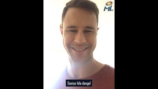 Jason Behrendorff Arrives  Mumbai Indians  IPL 2019 [upl. by Eugilegna]