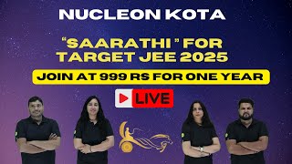 Saarathi for target JEE starting from 20 June Yearlong Live course at just 999 Rs for One year [upl. by Sculley]