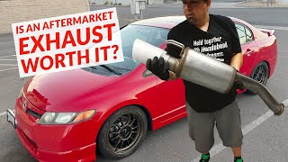 Does a 3 Inch Exhaust Make Your K Series Car Faster [upl. by Nairda130]