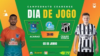 CAMPEONATO CEARENSE 2024  2ª RODADA  ACARAÚ FUTSAL x CEARÁ JIJOCA [upl. by Ailil]