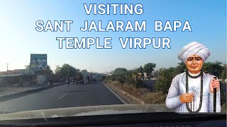 Visit to Sant Jalaram Bapa Temple Virpur Gujarat  Roving Family [upl. by Tyrus]