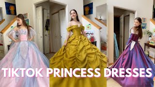 Best of Disney  Barbie Princess Dresses ✨ DIY Sewing Fashion TikTok Compilation [upl. by Maria27]