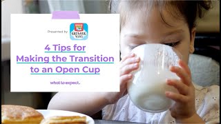 4 Tips for Making the Transition to an Open Cup  Presented by Horizon Organic Growing Years [upl. by Ches592]