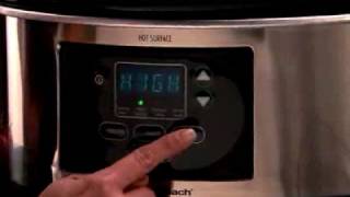 Hamilton Beach® Setn Forget® Programmable Slow Cooker Demonstration [upl. by Ciredec]