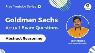 Goldman Sachs Actual Exam Questions  Abstract Reasoning  Goldman Sachs questions [upl. by Valdas72]