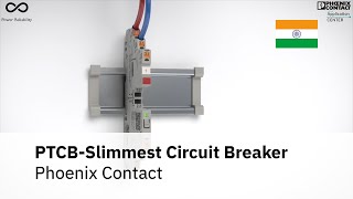 PTCBSlimmest Single channel circuit breaker [upl. by Kong]