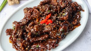 Easy Mongolian Beef  The dish that never came from Mongolia [upl. by Erret]