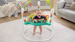 Fisher Price Leopard Jumperoo [upl. by Emmey]