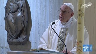 Papa Francesco omelia a Santa Marta del 15 aprile 2020 [upl. by Nirmak]